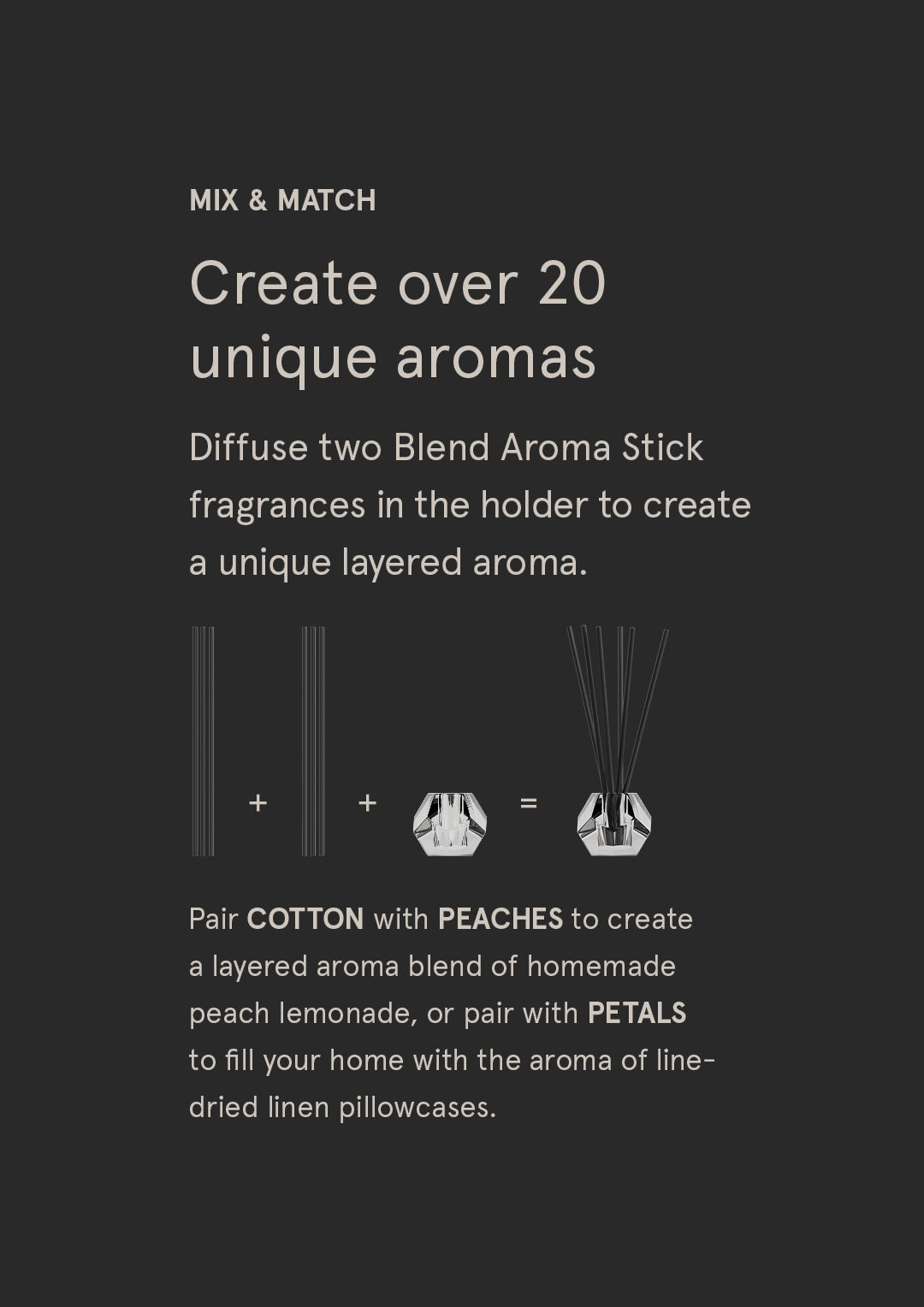 Blend Aroma Sticks - Cotton Tester