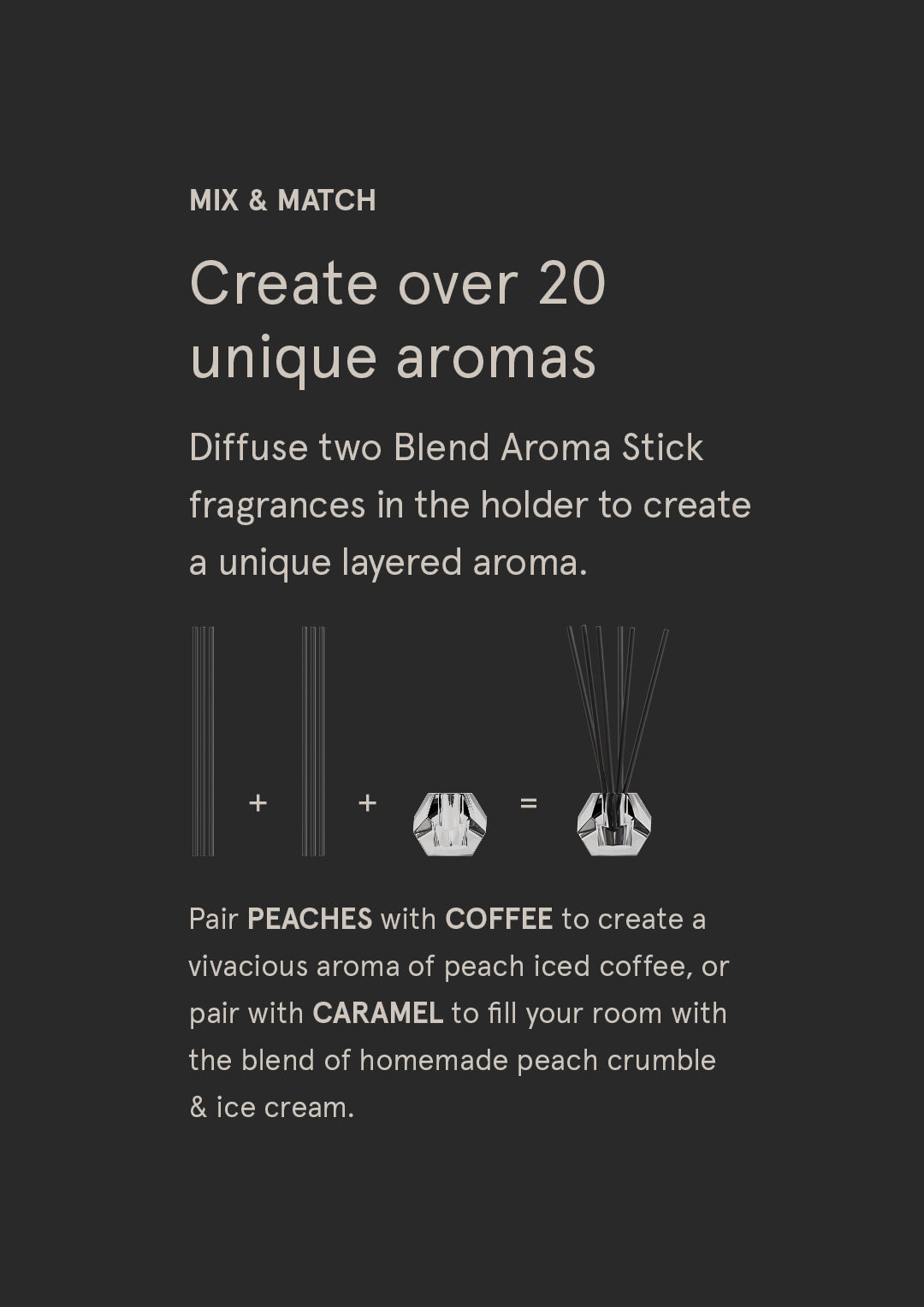 Blend Aroma Sticks - Peaches Tester