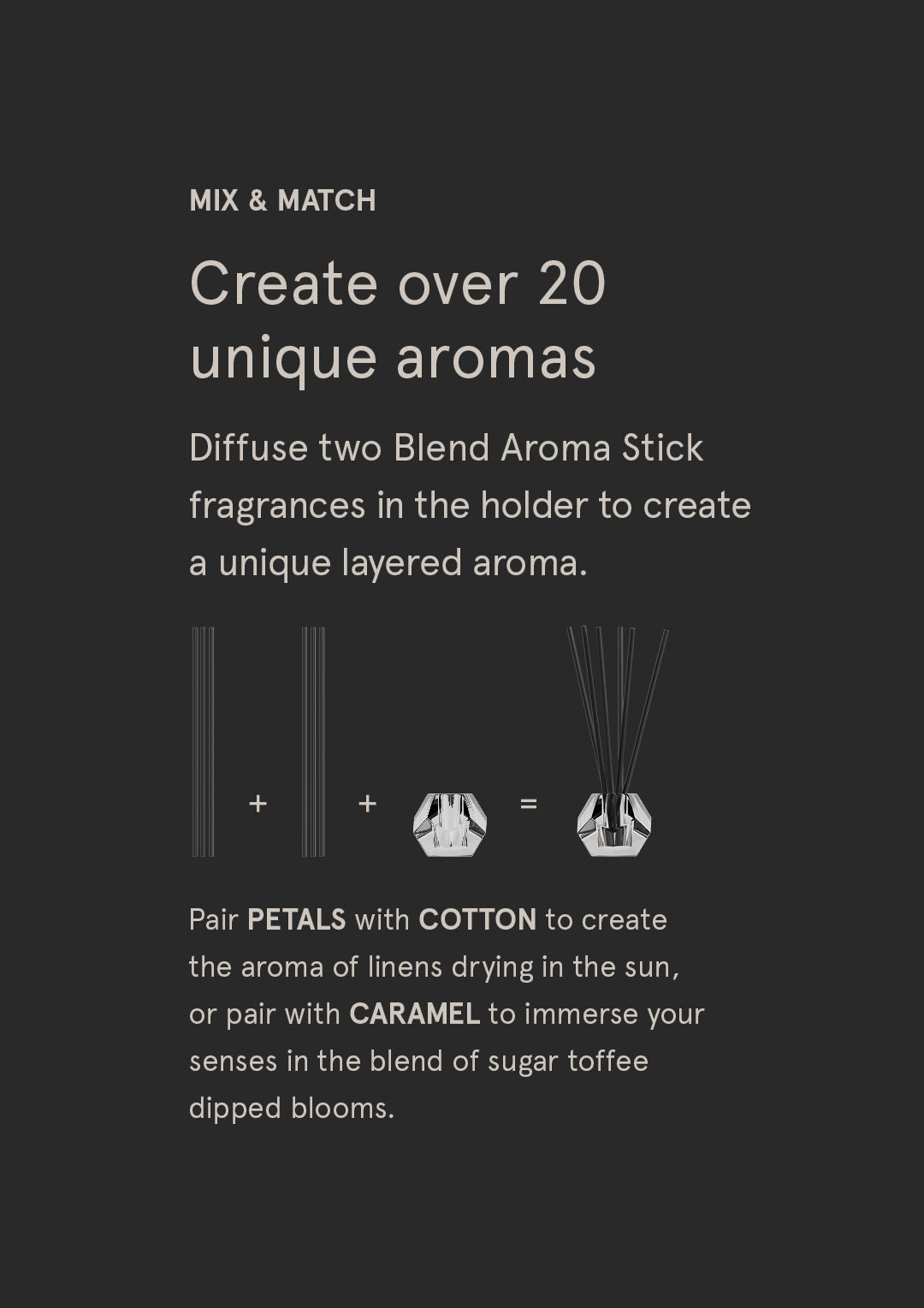 Blend Aroma Sticks - Petals Tester