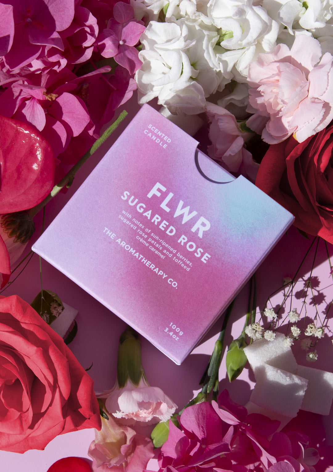 FLWR Candle - Sugared Rose