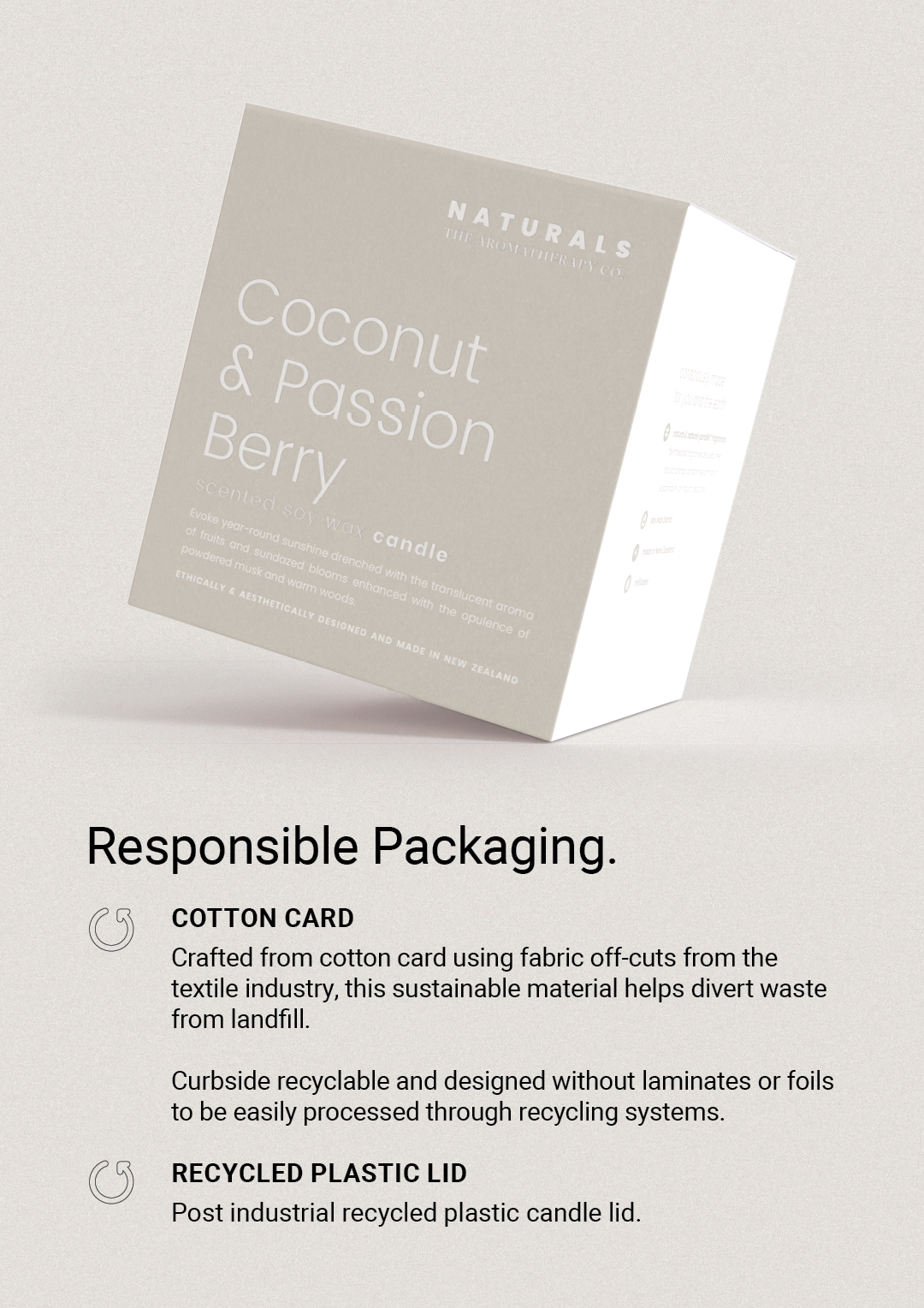 Coconut & Passion Berry - Candle