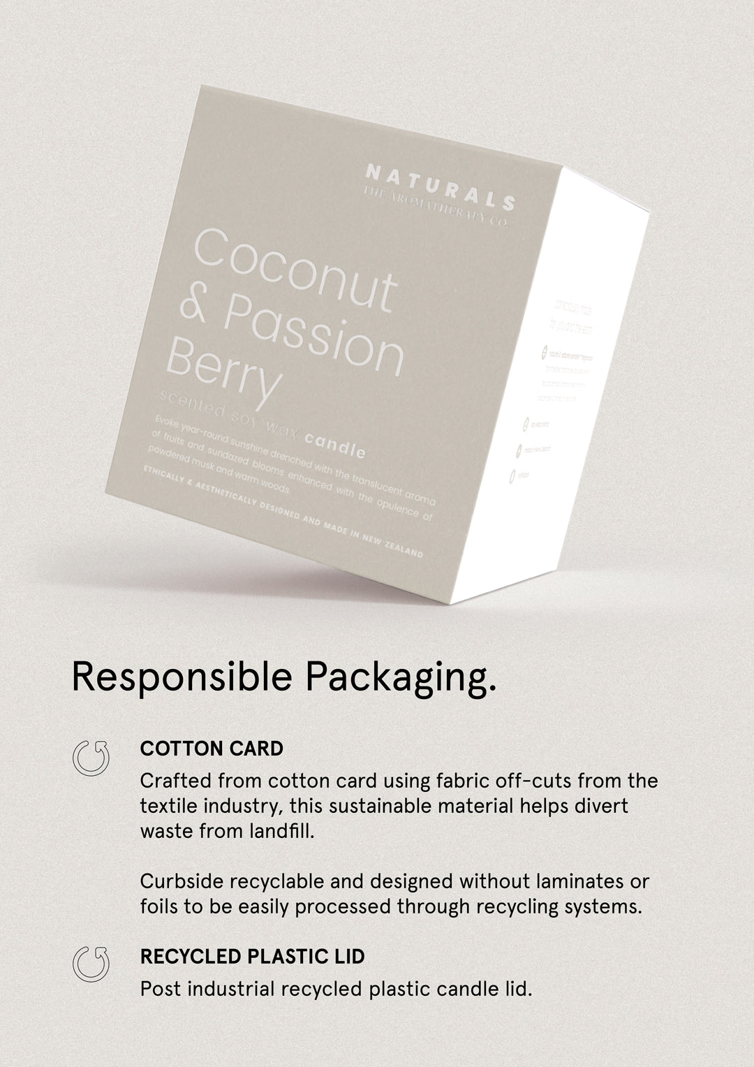 Coconut & Passion Berry - Candle