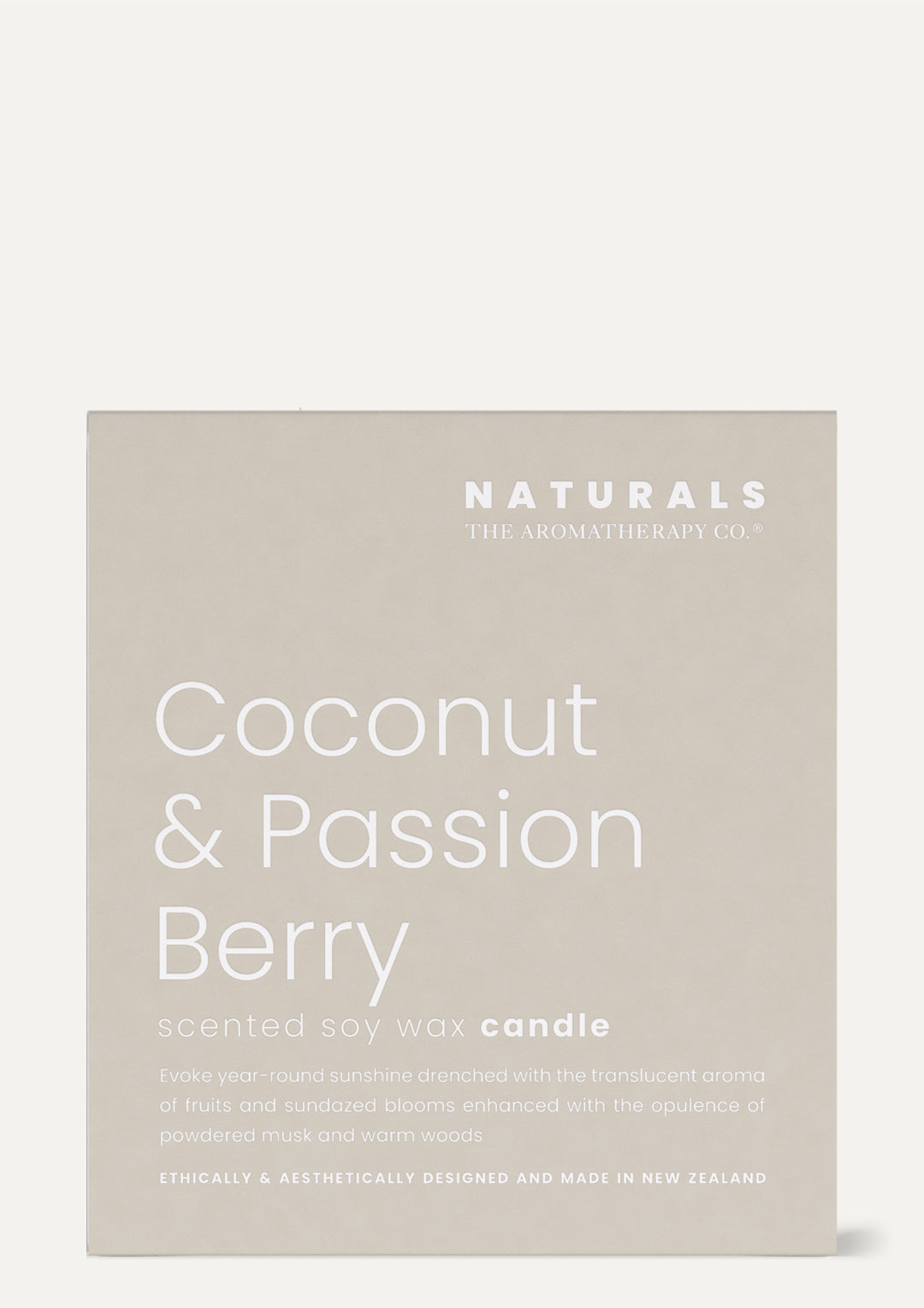 Naturals Candle - Coconut & Passion Berry