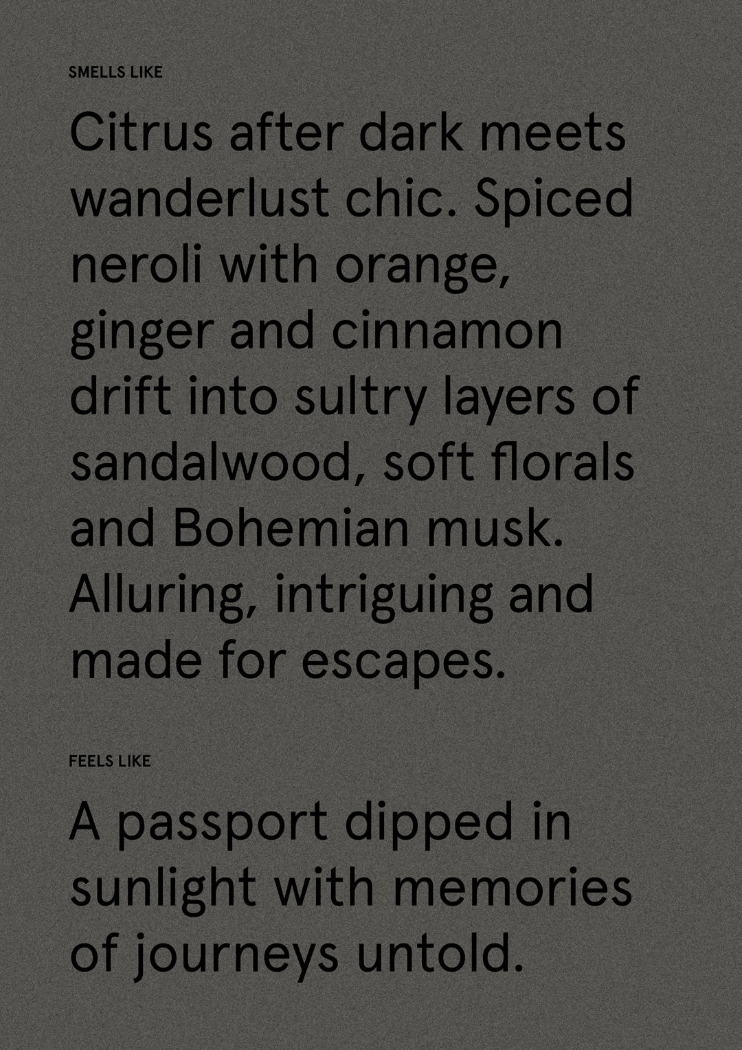 Neroli & Amber Wood - Lotion