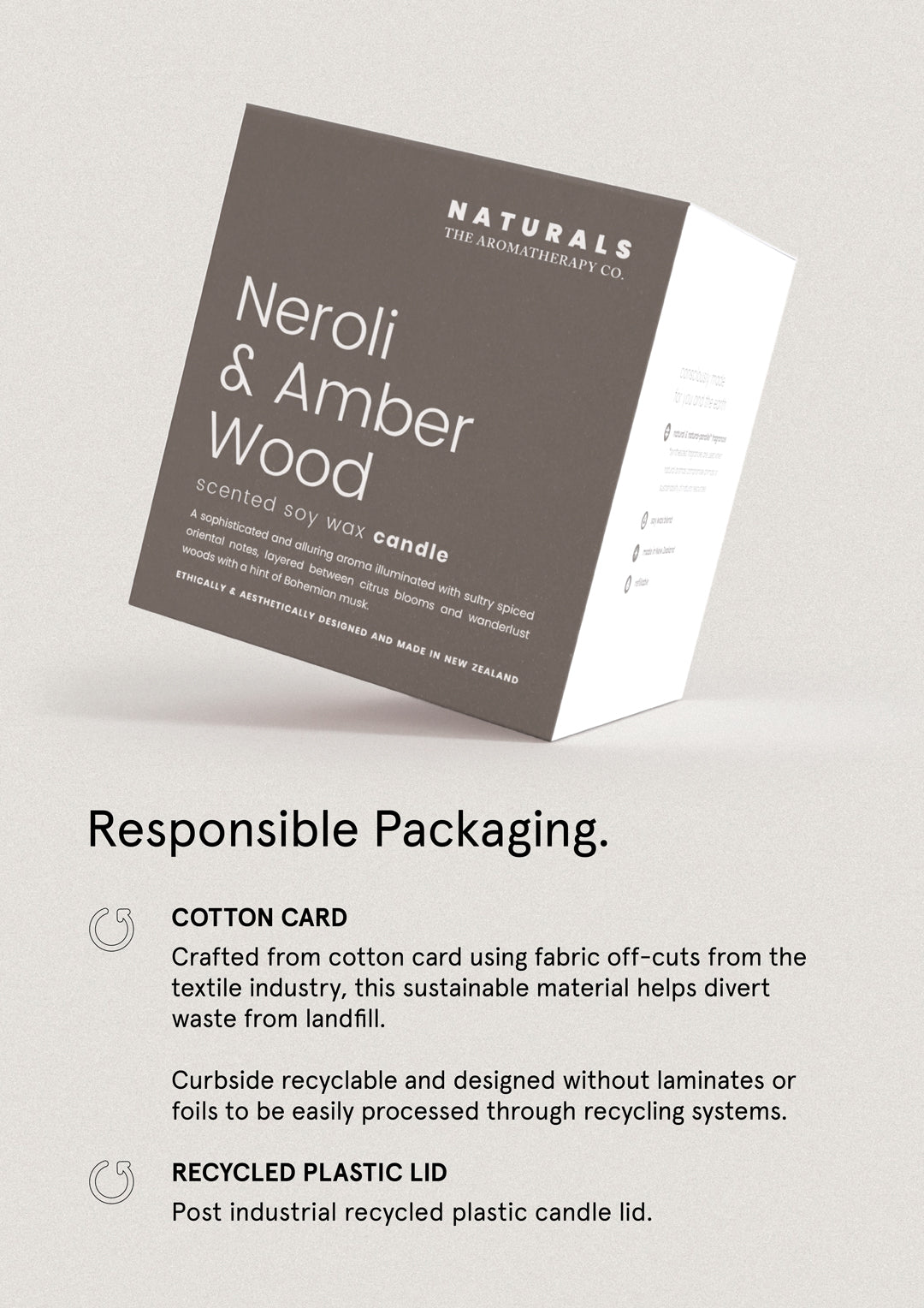 Neroli & Amber Wood - Candle