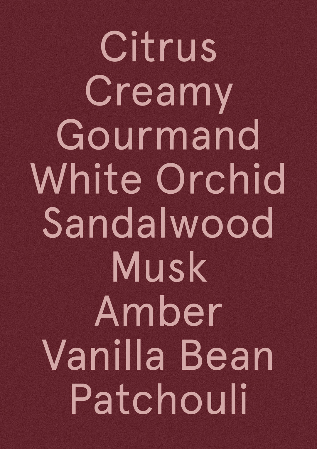 Santal & Vanilla Orchid - Candle