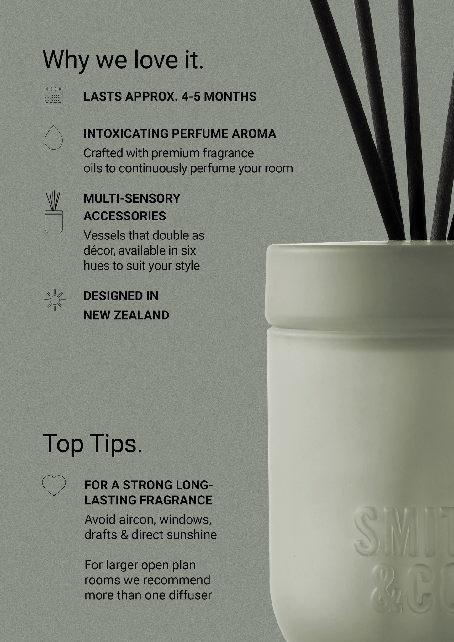 Amber & Freesia - Diffuser 200ml