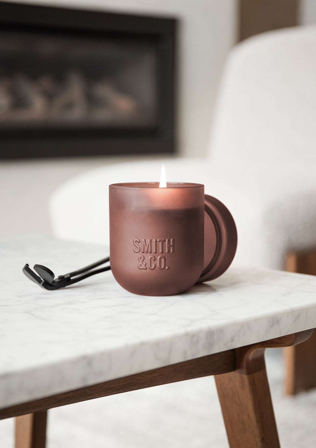 Smith & Co. Candle 250g - Black Oud  & Saffron