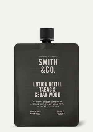 Tabac & Cedar Wood - Lotion Refill