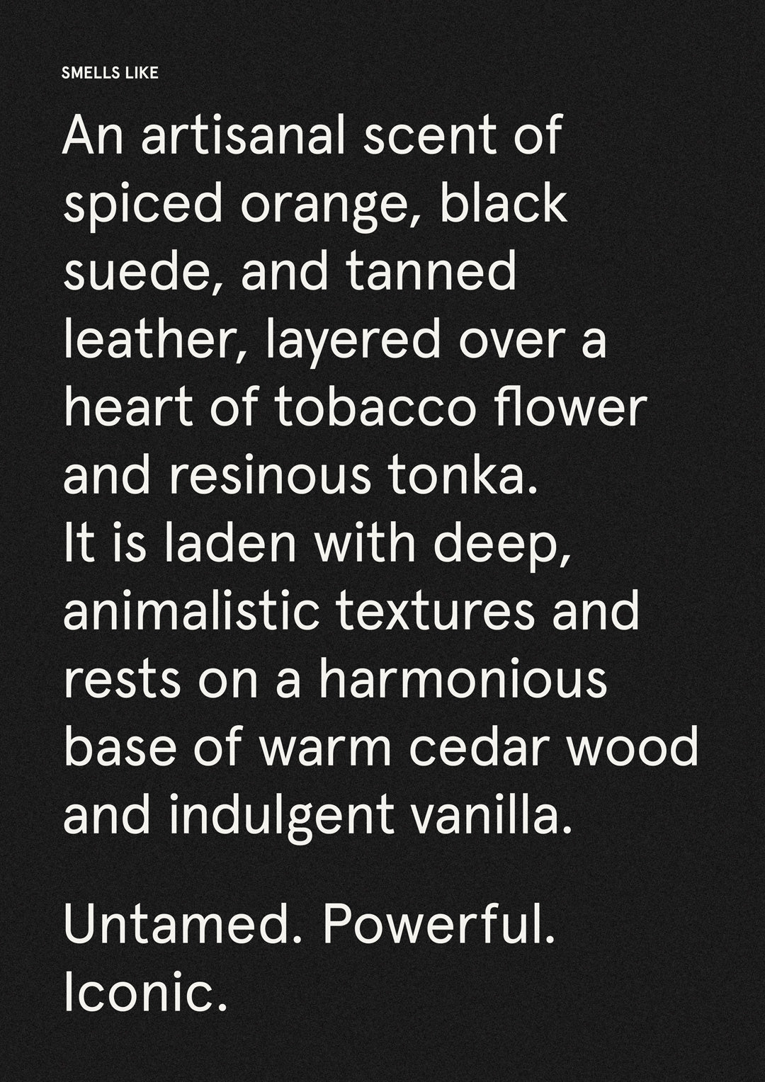 Tabac & Cedar Wood