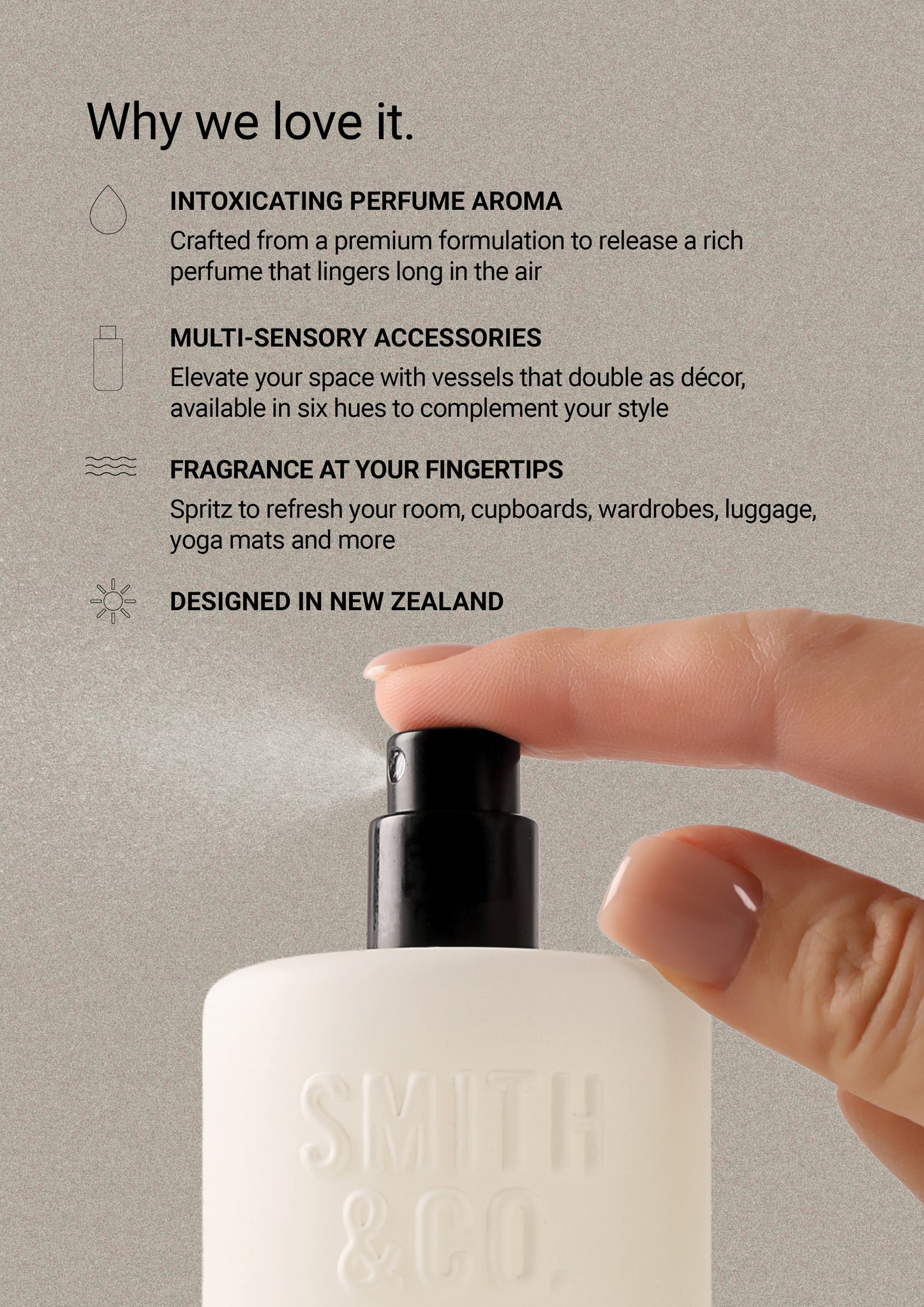 Tonka & White Musk - Room Spray