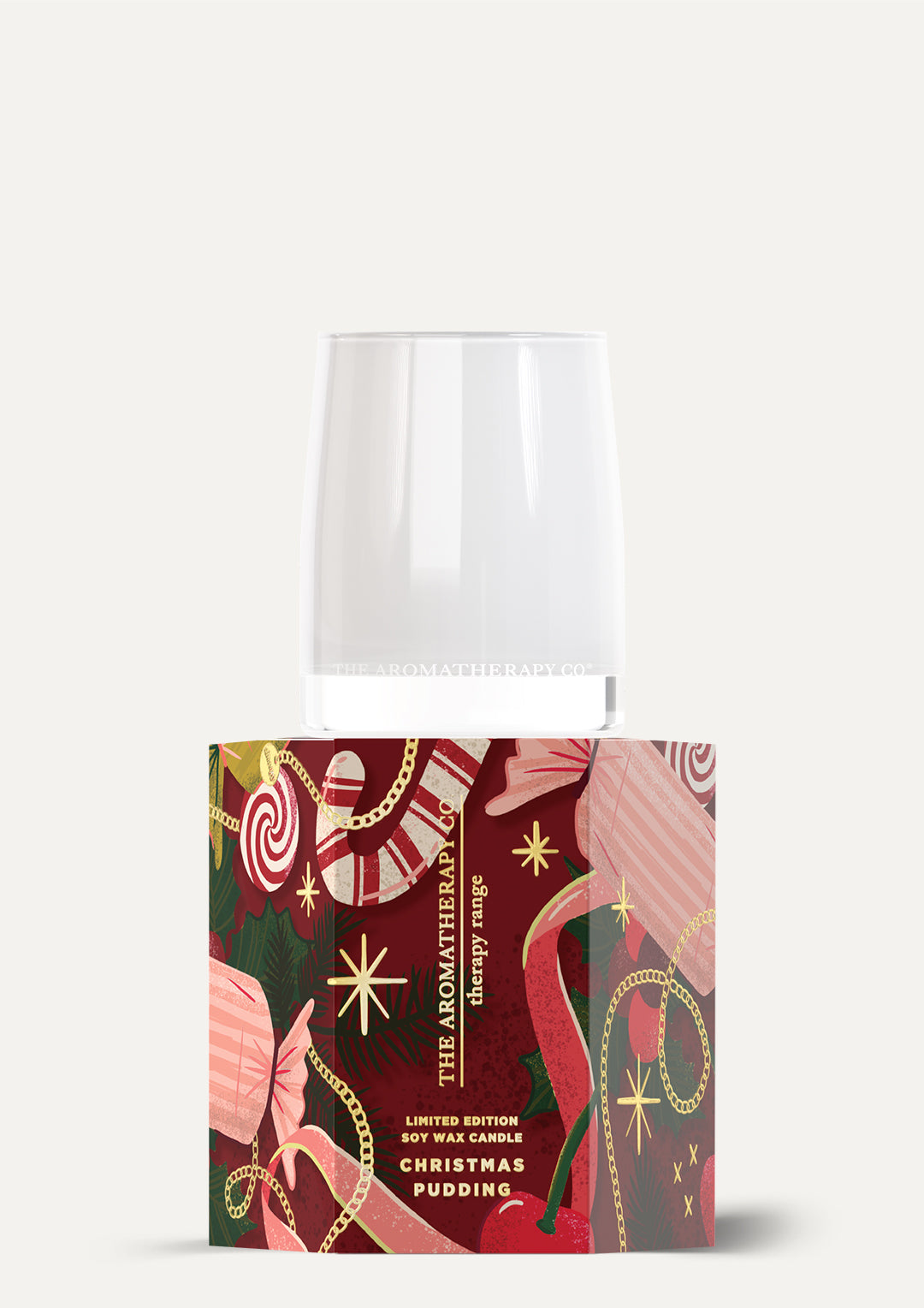 Christmas Pudding - Candle