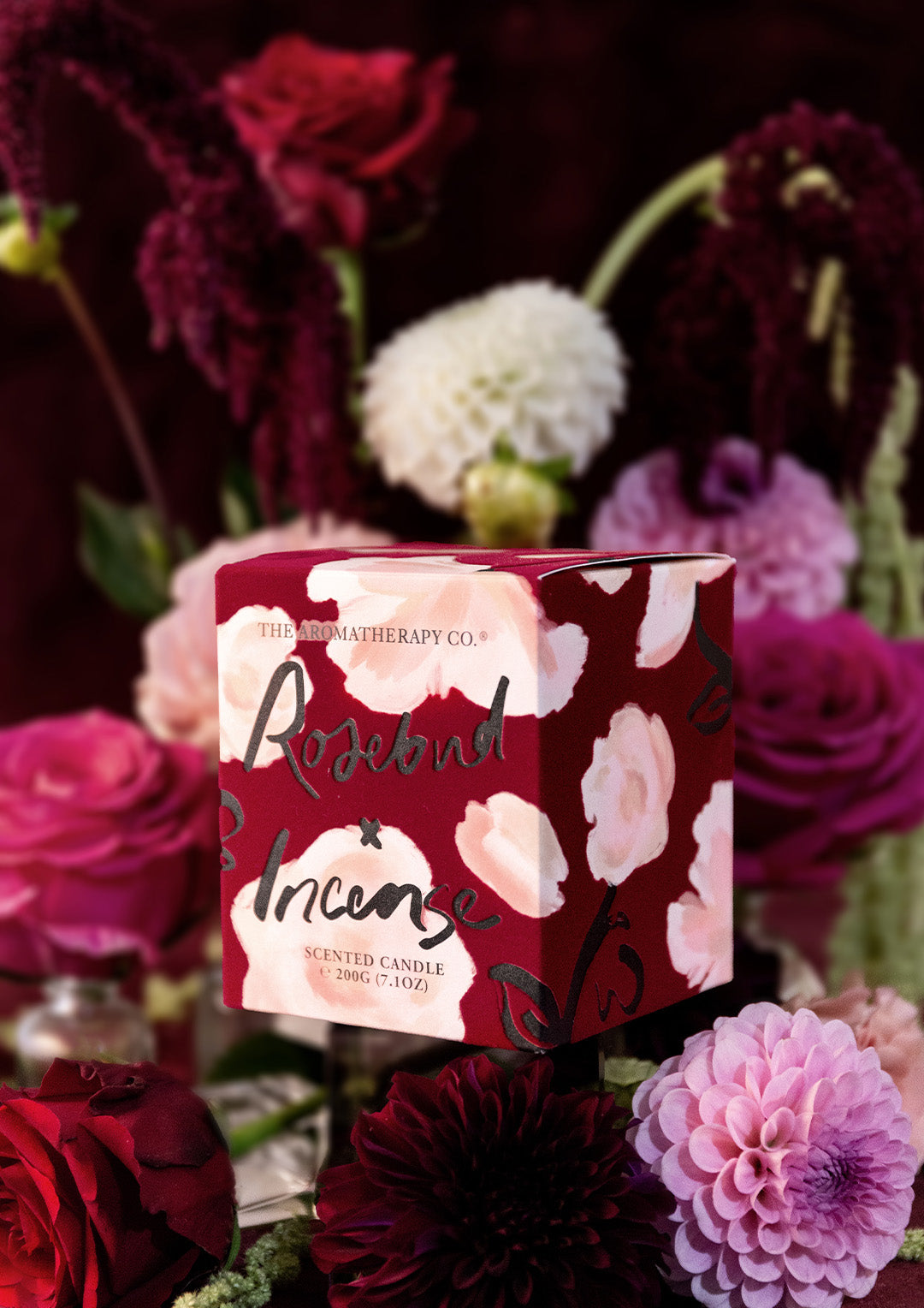 Limited Edition Candle 200g  - Rosebud & Incense