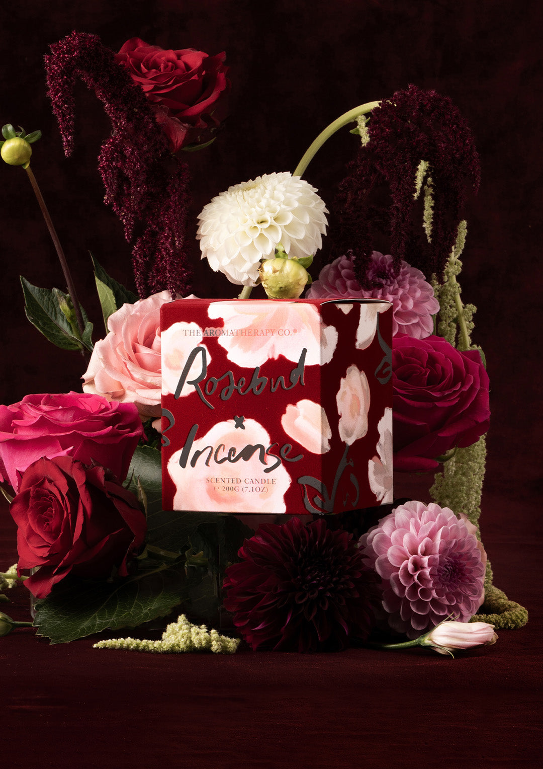 Limited Edition Candle 200g  - Rosebud & Incense