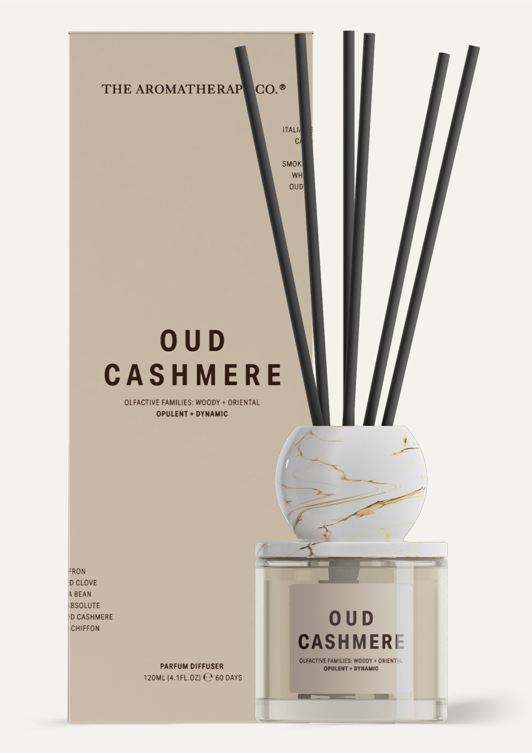 The Oud Collection Diffuser 120ml - Oud Cashmere