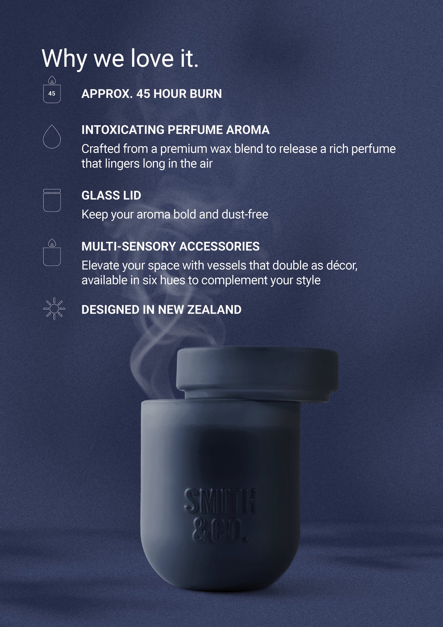 Smoked Suede & Bergamot - Candle 250g