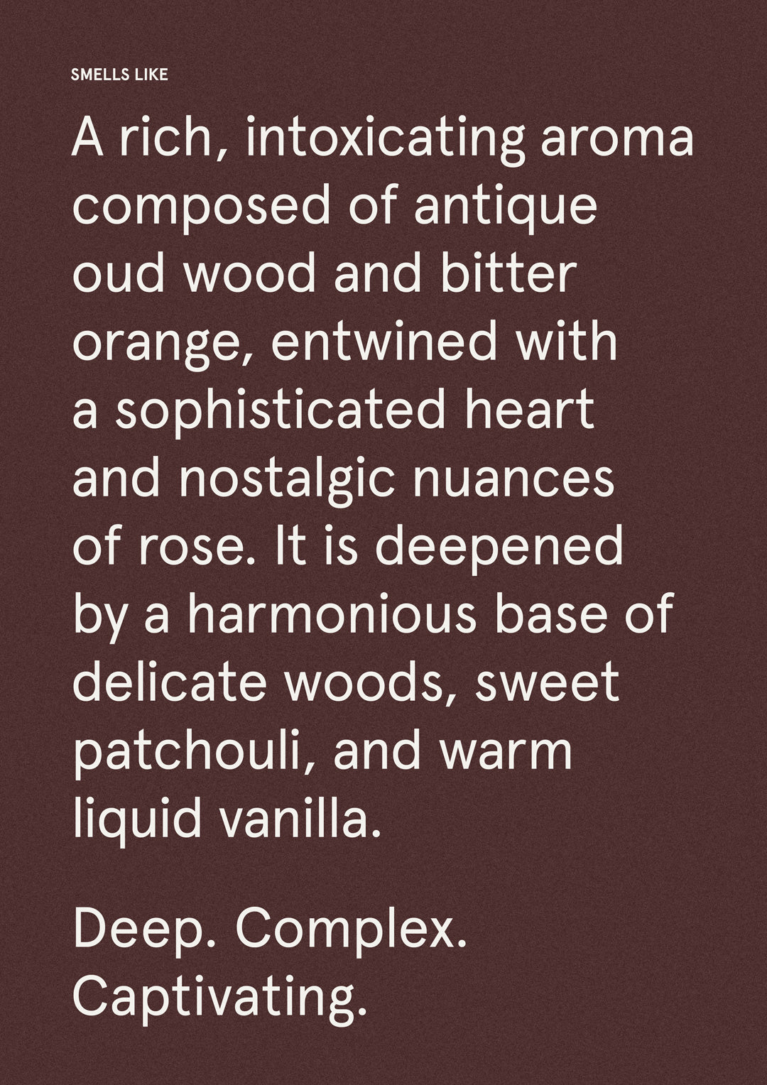 Black Oud & Saffron - Candle