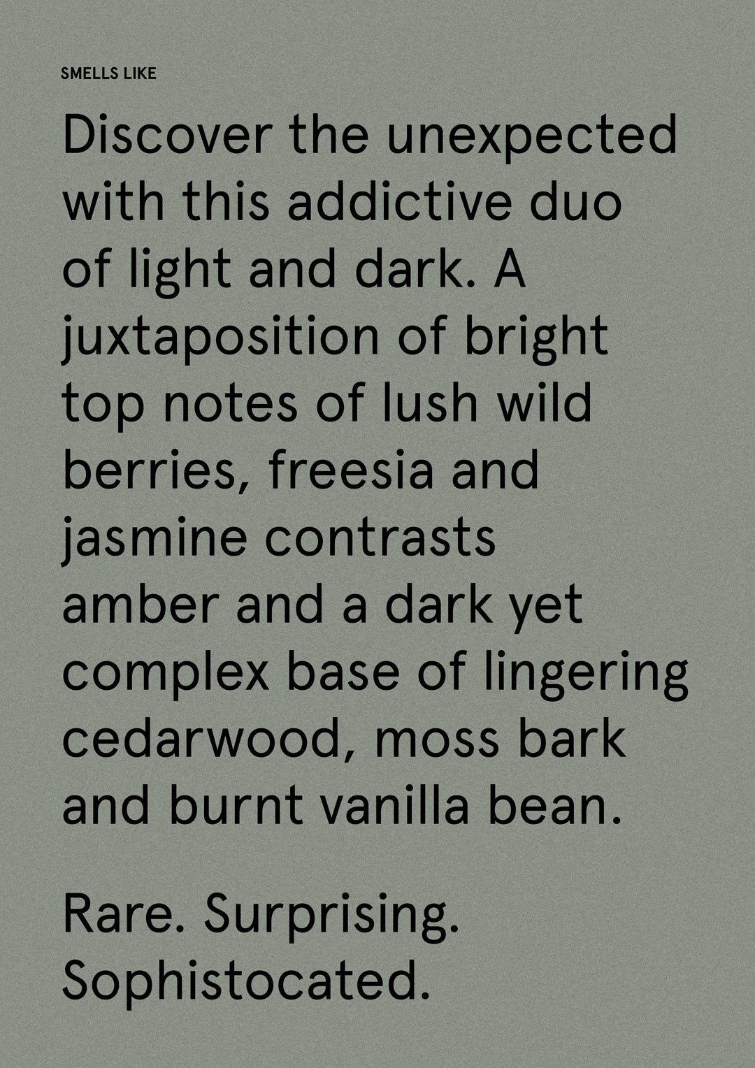 Amber & Freesia - Pilar Candle