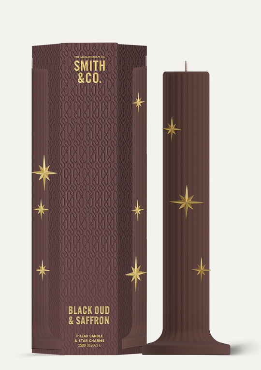 Black Oud & Saffron - Pilar Candle