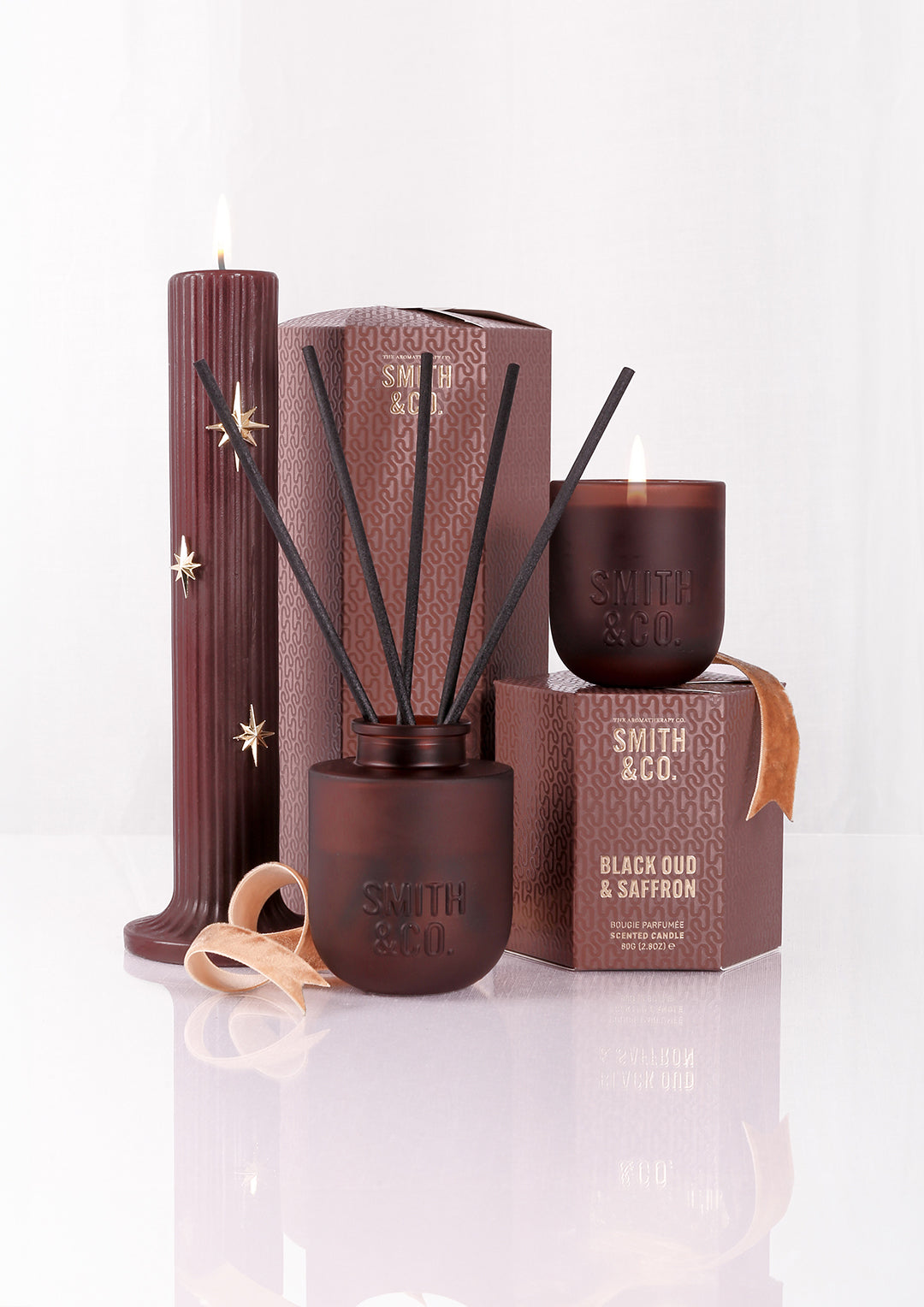 Black Oud & Saffron - Pilar Candle