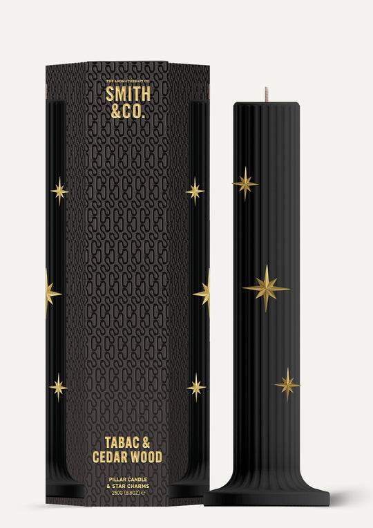 Tabac & Cedar Wood - Pilar Candle