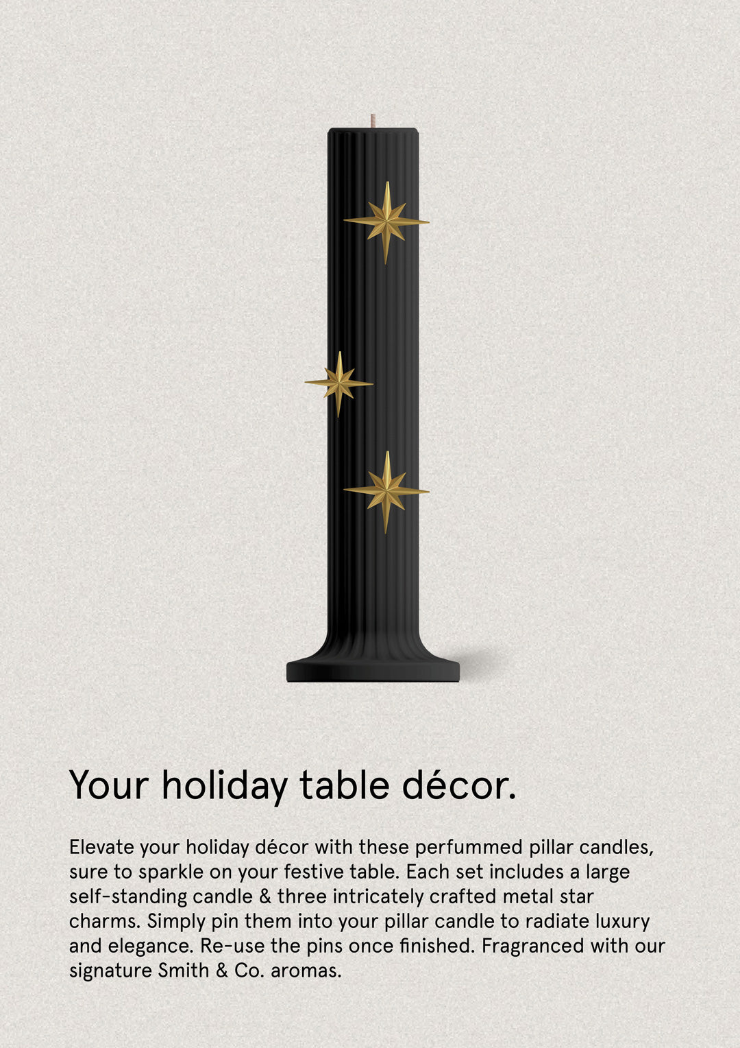 Tabac & Cedar Wood - Pilar Candle