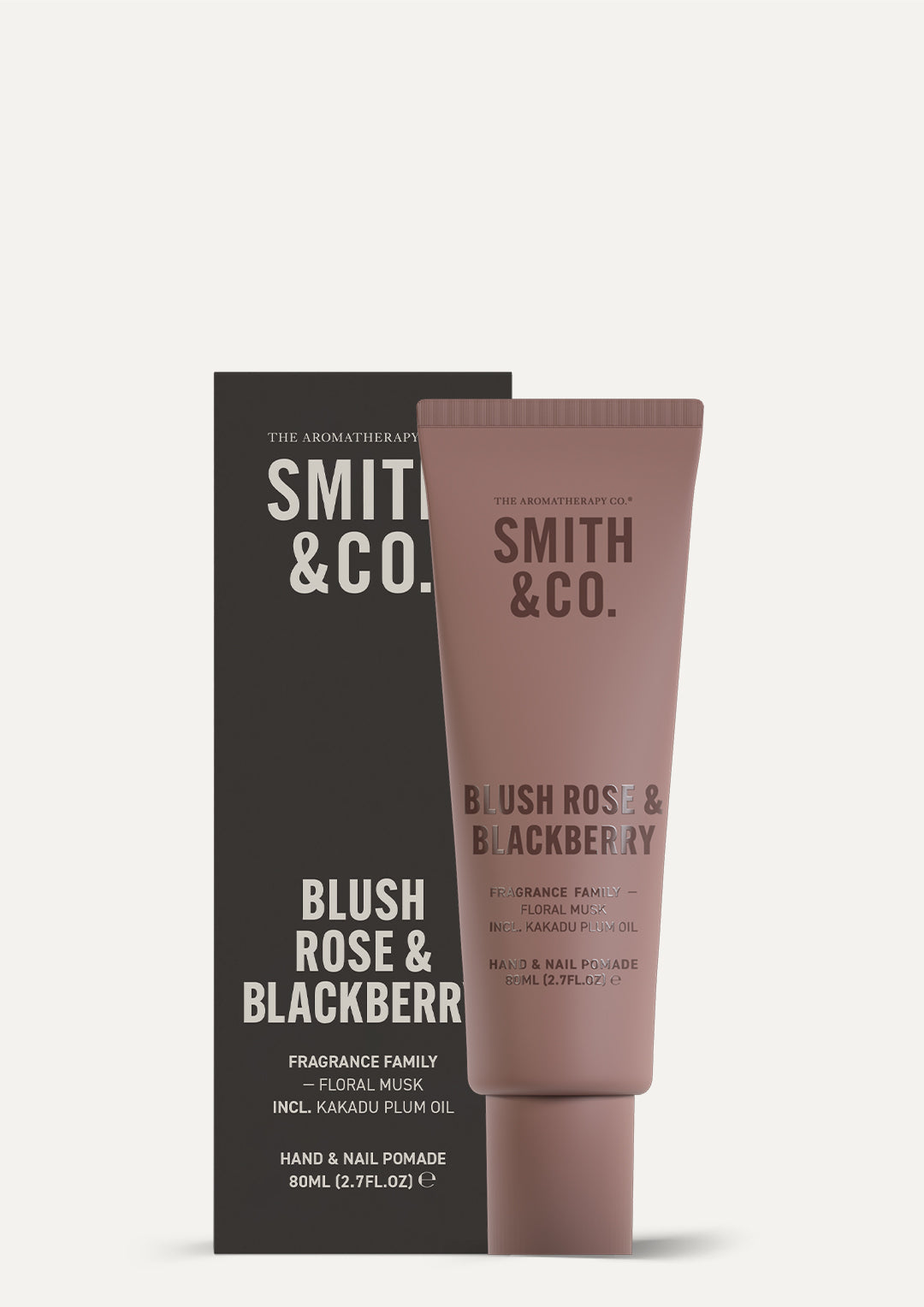 Smith & Co. Hand and Nail Pomade 80ml - Blush Rose & Blackberry