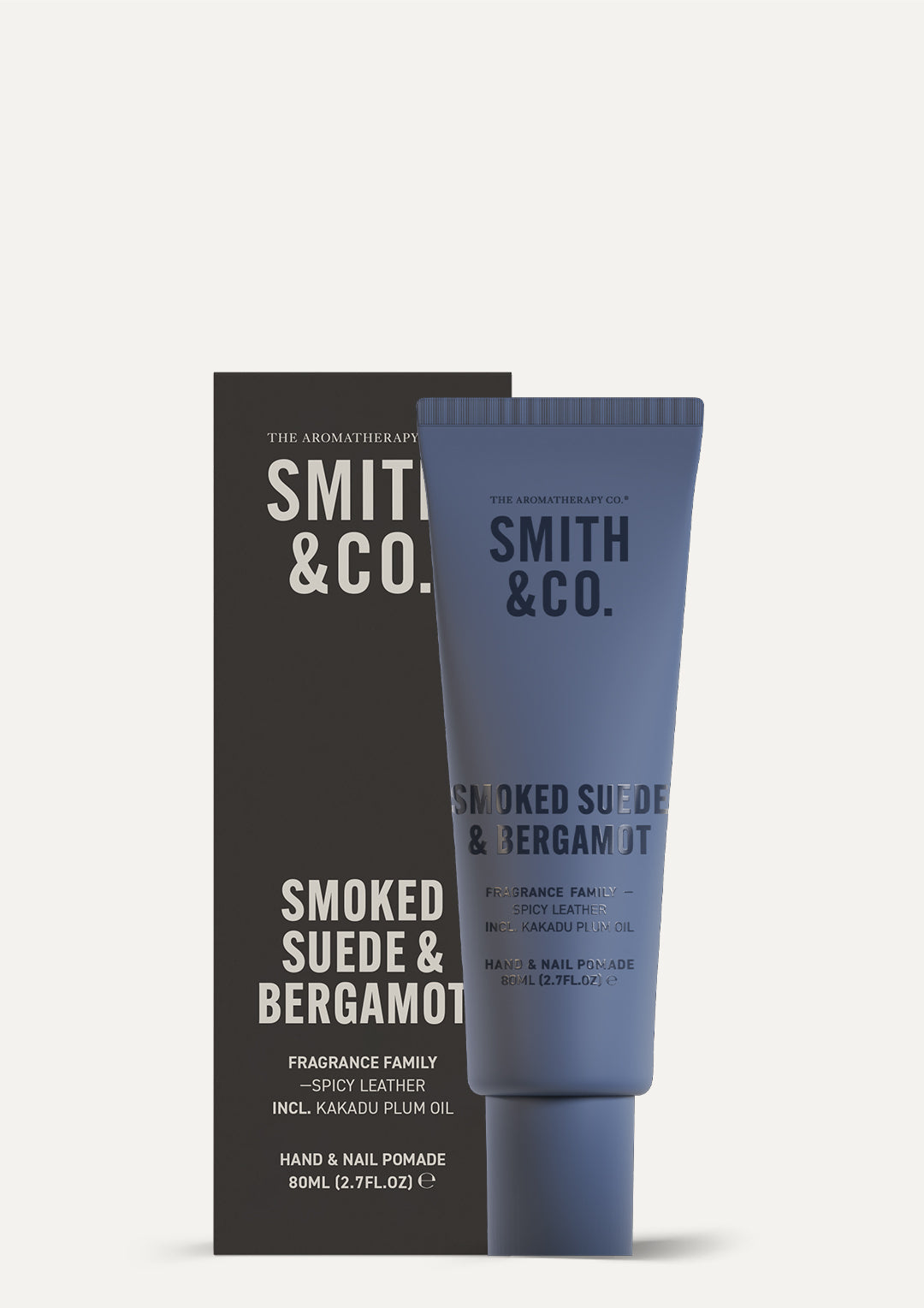 Smith & Co. Hand and Nail Pomade 80ml - Smoked Suede & Bergamot