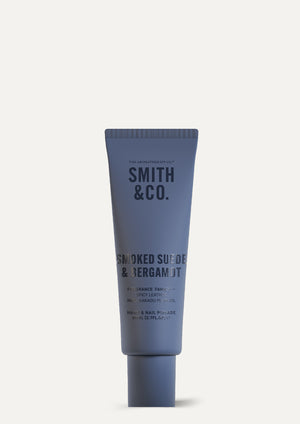 Smith & Co. Hand and Nail Pomade 80ml - Smoked Suede & Bergamot