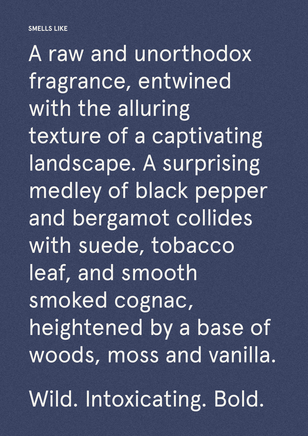 Smoked Suede & Bergamot - Wash