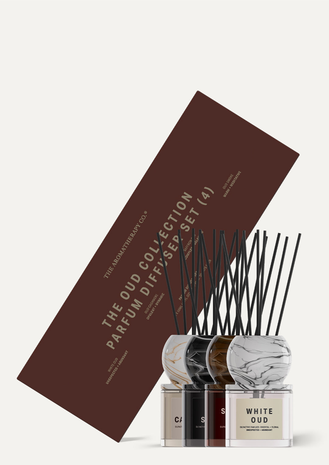 The Oud Collection Mini Diffuser Gift Set 4 x 50ml