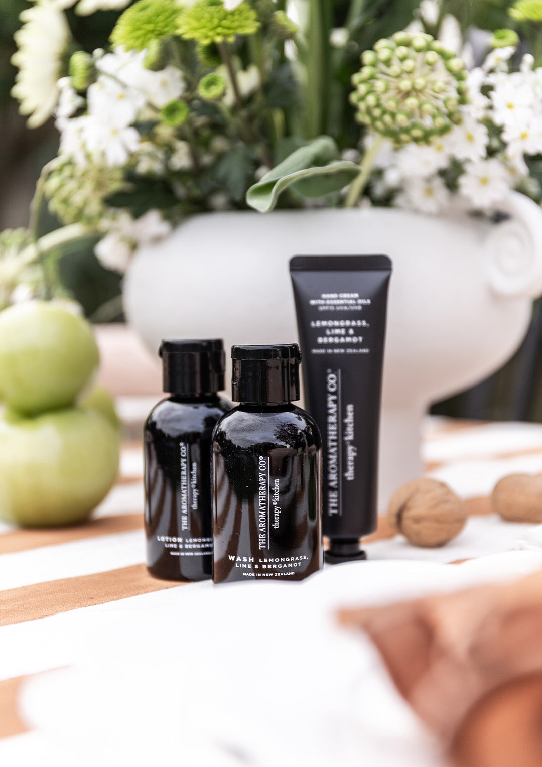 Therapy Kitchen Mini Bodycare Trio Set - Lemongrass, Lime & Bergamot
