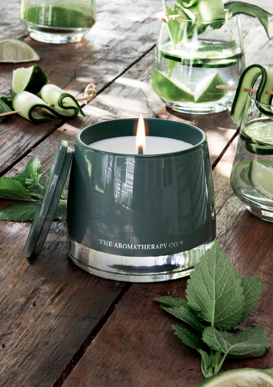Therapy Garden Candle - Wild Mint & Lime