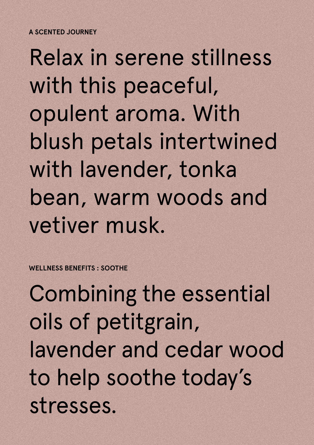 Soothe Peony & Petitgrain